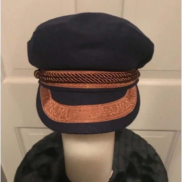Gigi Pip lieutenant cap navy and gold   New w tags asking 60.00 IMG_3325.jpg?v=1768254224&  main image 3